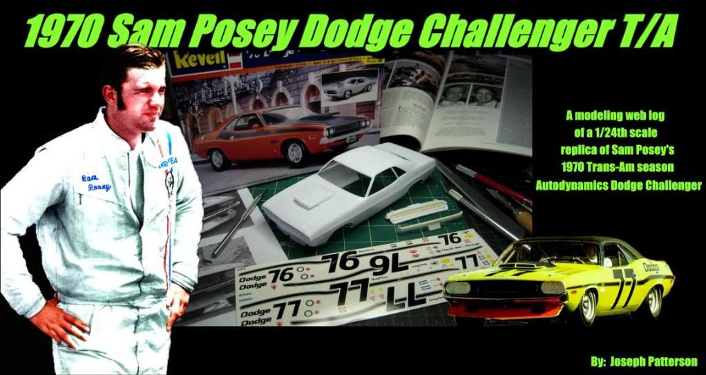 1970 Sam Posey Dodge Challenger PART 2 WIP Model Cars Model Cars